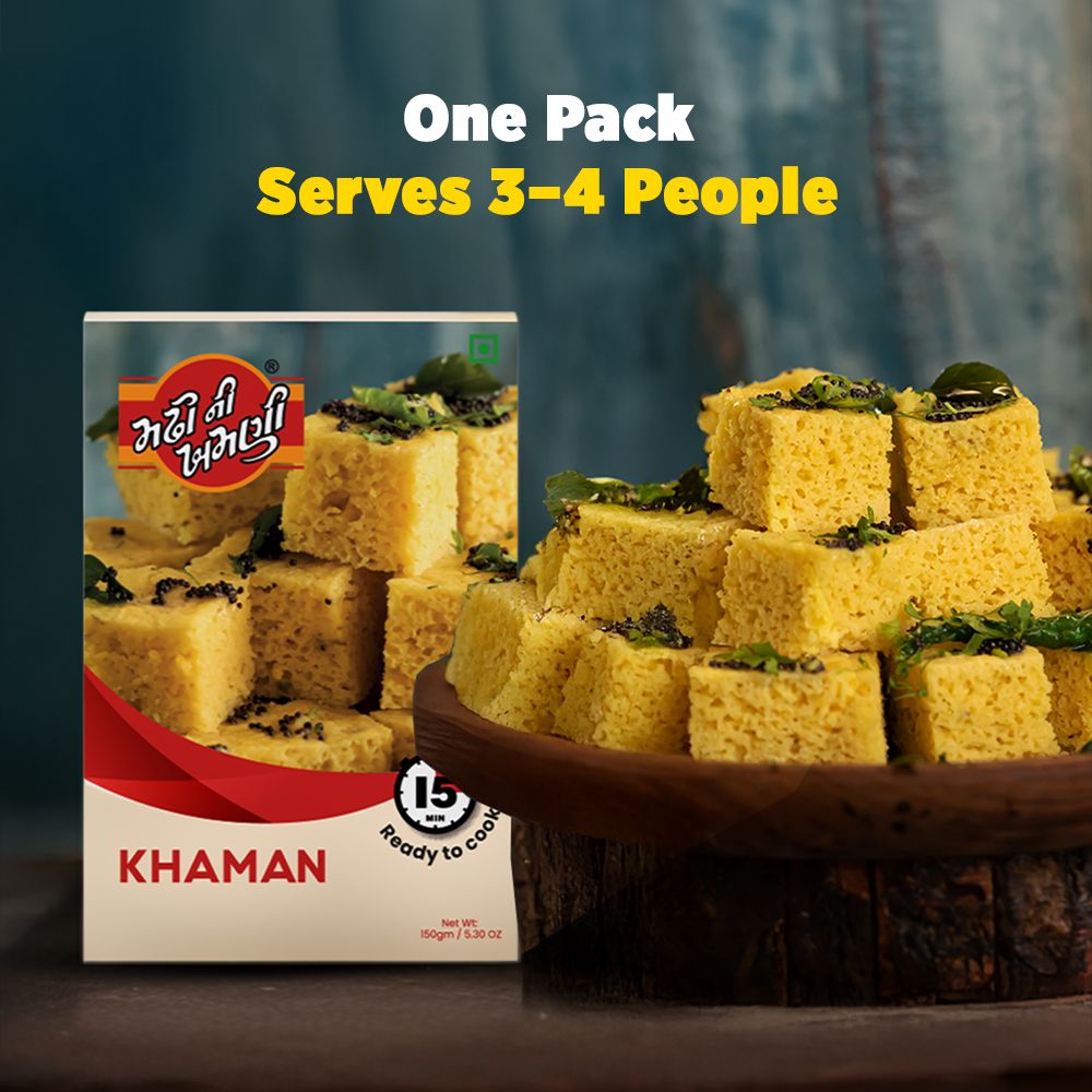 Buy Ready To Cook Khaman, Fresh Taste in Minutes – Madhi Ni Khamni